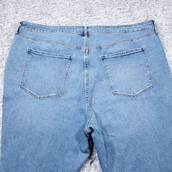 Old Navy High Rise Rockstar Super Skinny Jeans Women's Plus Size 28 Light Wash - Picture 3 of 10